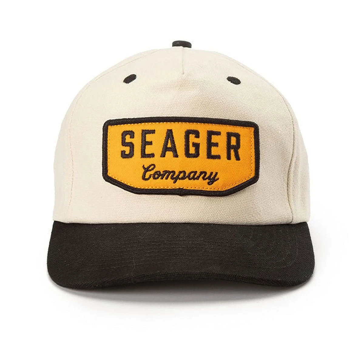 Seager Wilson Snapback Hat - Black/White 5 Seager Wilson Snapback Hat - Black/White - Image 3