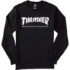 Thrasher Skate Mag Long Sleeve T-Shirt - Black -DADDIES Skate Gear 010202022304 1