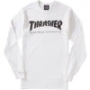Thrasher Skate Mag Long Sleeve T-Shirt - White -DADDIES Skate Gear 010202022311 1