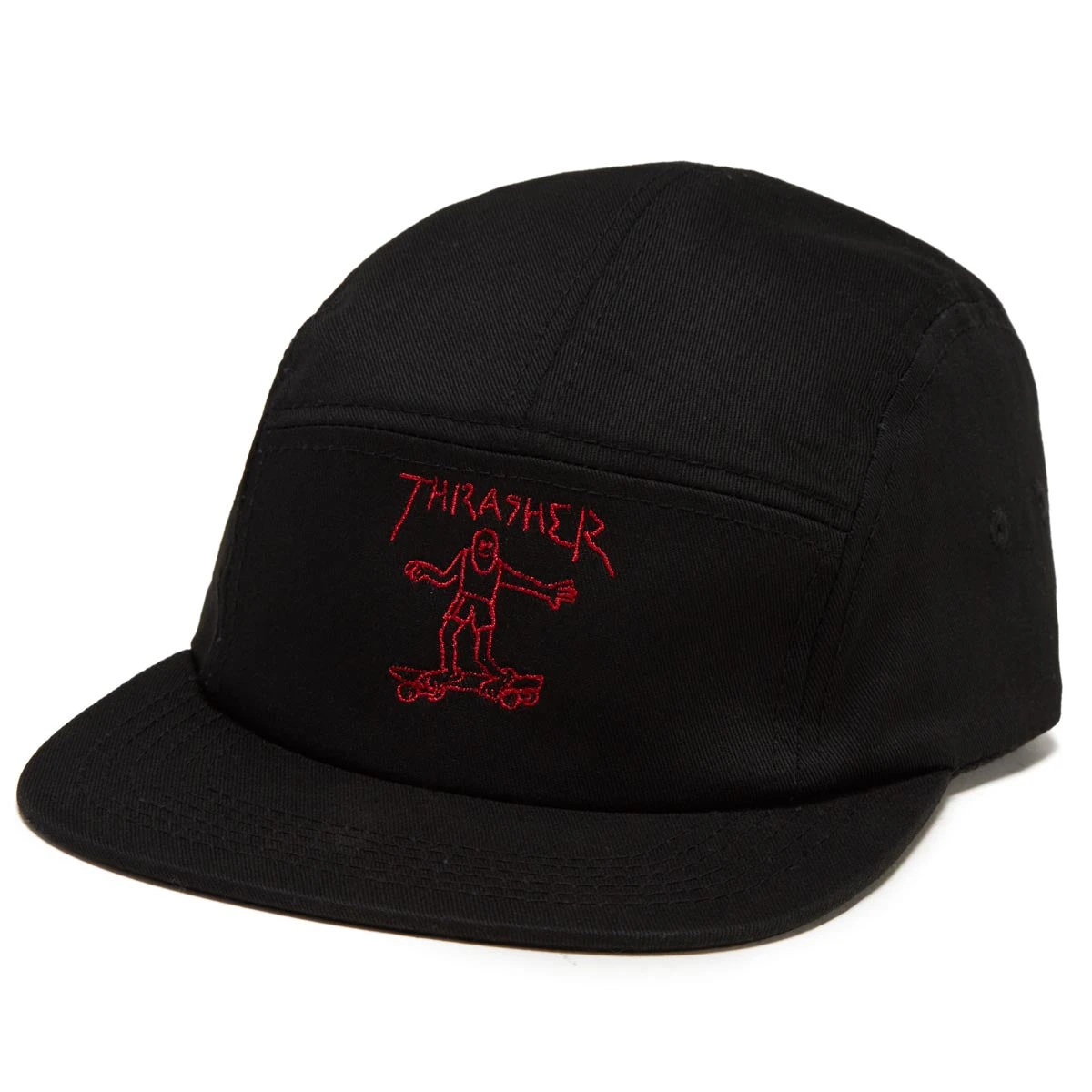 Thrasher Gonz 5 Panel Hat - Black 3 Thrasher Gonz 5 Panel Hat - Black