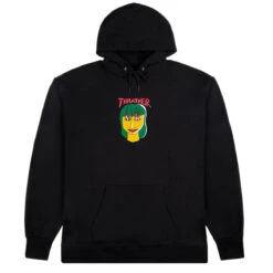 Thrasher Talk Shit By Gonz Hoodie - Black