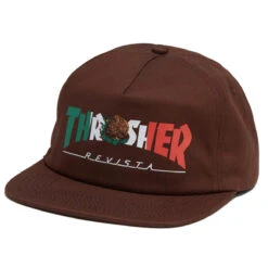 Thrasher Mexico Revista Hat - Brown
