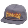 Thrasher Printed Flame Hat - Grey