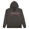 Thrasher Slash Hoodie - Charcoal -DADDIES Skate Gear 010202089147 1