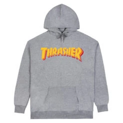 Thrasher Stacked Hoodie - Sport Grey