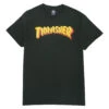 Thrasher Stacked T-Shirt - Forest Green -DADDIES Skate Gear 010202089390 1