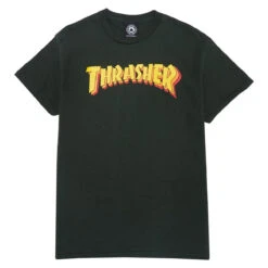 Thrasher Stacked T-Shirt - Forest Green