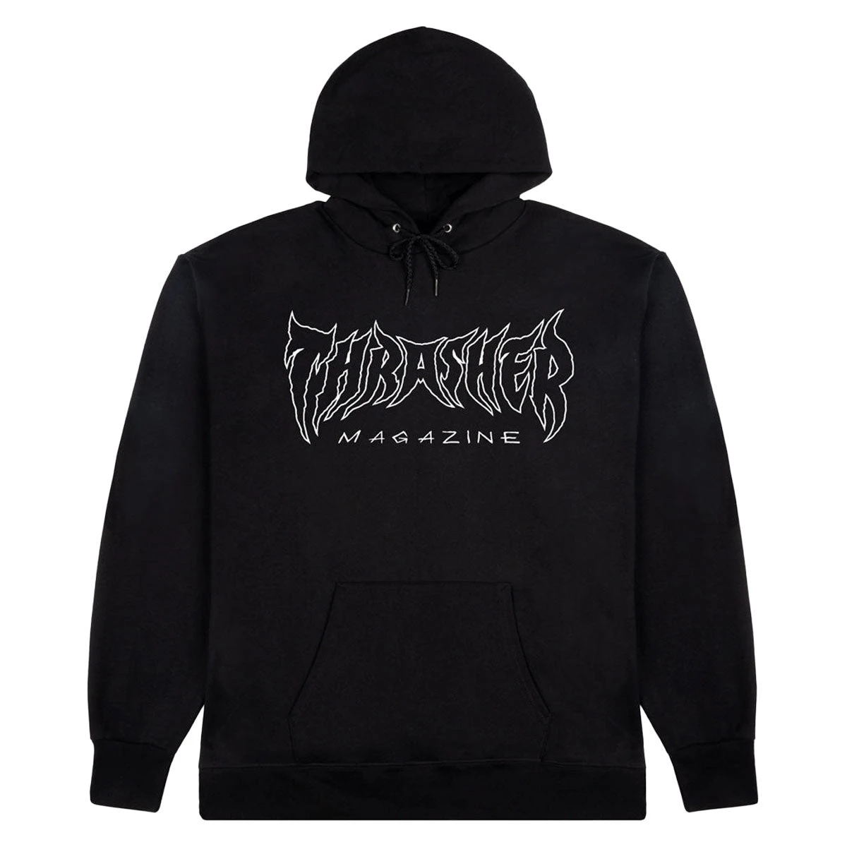 Thrasher Metal Hoodie - Black 3 Thrasher Metal Hoodie - Black