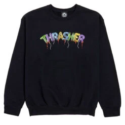 Thrasher Balloons Sweatshirt - Black