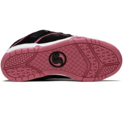 DVS Womens Comanche Shoes - Black/Pink/White/Nubuck -DADDIES Skate Gear 045269209337 4
