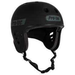 Protec Full Cut Certified Helmet - Matte Black