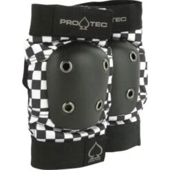 Pro-Tec Black Checker Elbow Pads - S