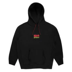 Sci-Fi Fantasy Sports Hoodie - Black