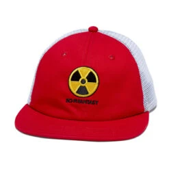 Sci-Fi Fantasy Radioactive Hat - Red/White