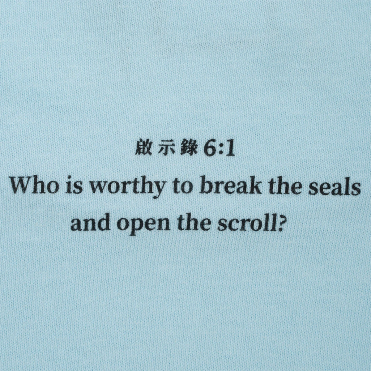 Sci-Fi Fantasy Lamb T-Shirt - Chambray 5 Sci-Fi Fantasy Lamb T-Shirt - Chambray - Image 3