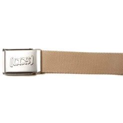 CCS Silver Logo Buckle Belt - Tan -DADDIES Skate Gear 11 14 2212976
