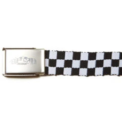 CCS Silver Kickflip Buckle Belt - Checkerboard -DADDIES Skate Gear 11 14 2213037