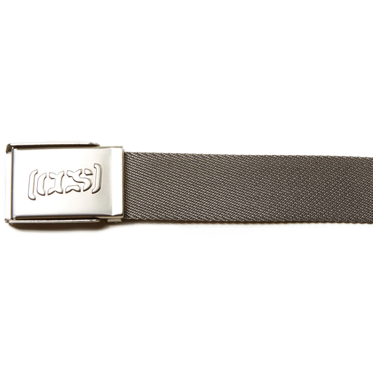 CCS Silver Logo Buckle Belt - Grey 5 CCS Silver Logo Buckle Belt - Grey - Image 3