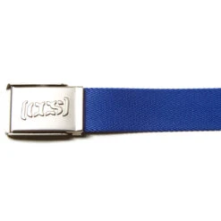 CCS Silver Logo Buckle Belt - Royal Blue -DADDIES Skate Gear 11 14 2213150