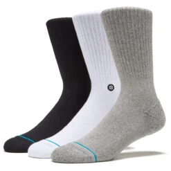 Stance Icon 3 Pack Socks - Multi