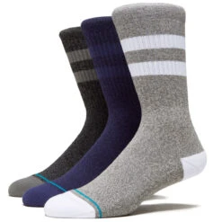 Stance The Joven 3 Pack Socks - Grey