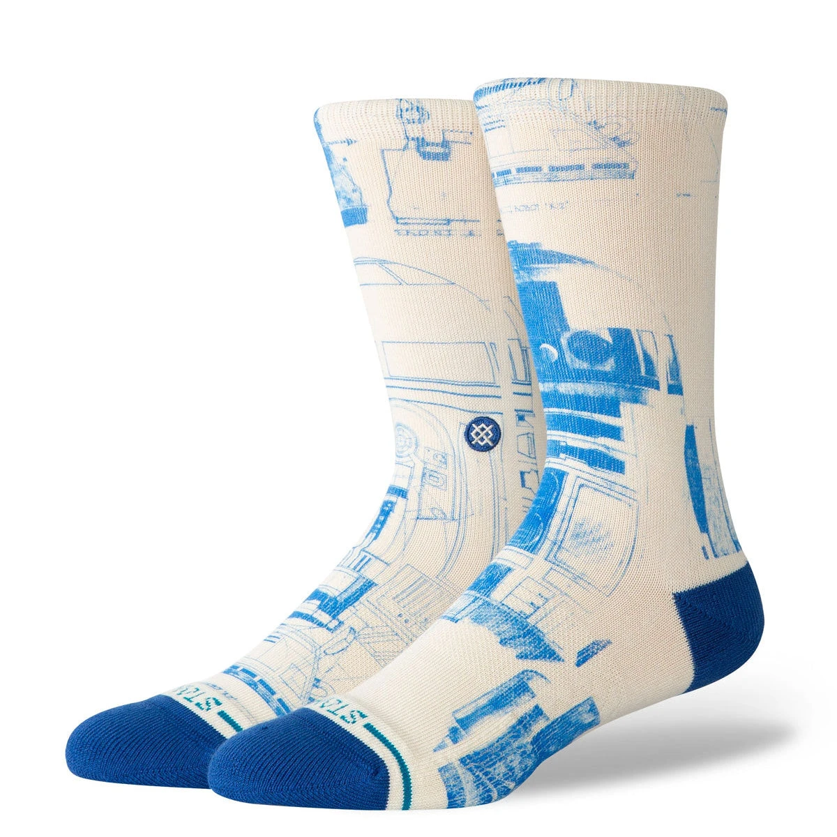 Stance R2 D2 Sw Crew Socks - Canvas 3 Stance R2 D2 Sw Crew Socks - Canvas
