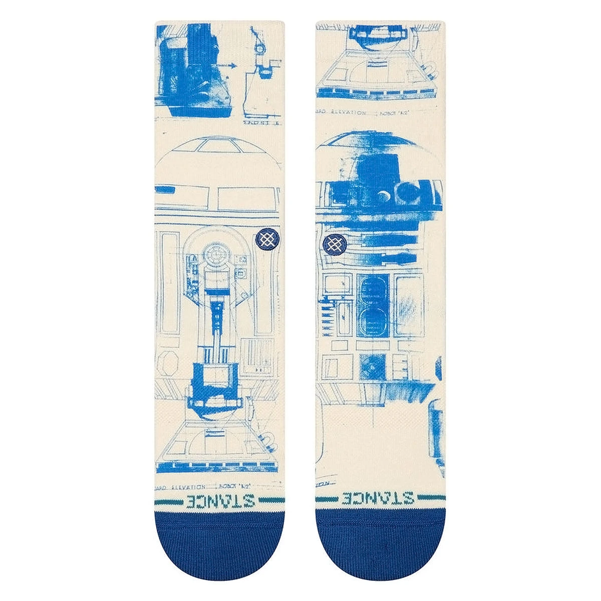 Stance R2 D2 Sw Crew Socks - Canvas 4 Stance R2 D2 Sw Crew Socks - Canvas - Image 2