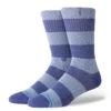 Stance Stacked Up Crew Socks - Indigo -DADDIES Skate Gear 190107613262 1
