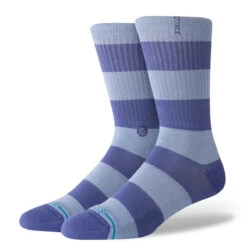 Stance Stacked Up Crew Socks - Indigo