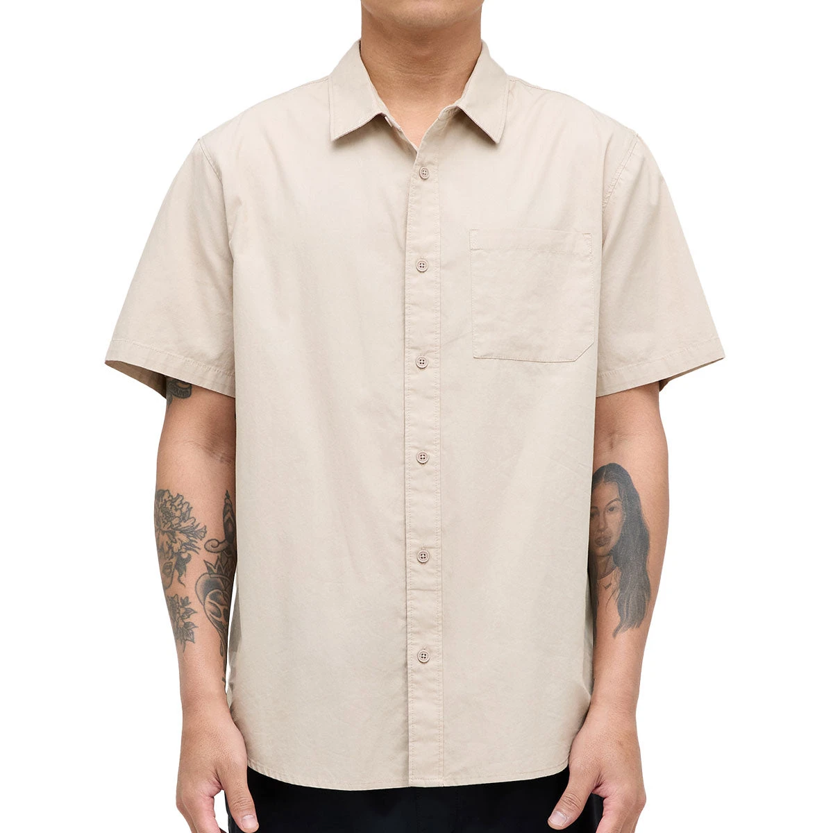 Stance Bales Shirt - String Grey 3 Stance Bales Shirt - String Grey