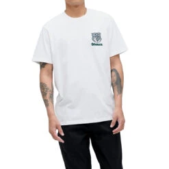 Stance Kool Kat T-Shirt - White -DADDIES Skate Gear 190107621069 3