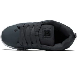 DC Court Graffik Shoes - Dark Grey/Black/White -DADDIES Skate Gear 191282809679 3
