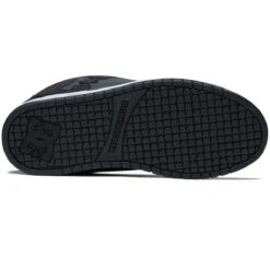 DC Court Graffik Shoes - Dark Grey/Black/White -DADDIES Skate Gear 191282809679 4