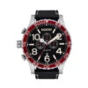 Nixon 51-30 Chrono Watch - Silver/Black/Cranberry -DADDIES Skate Gear 191973299499 1 94de97eb a7fc 4e2e 9849 c33368008e37
