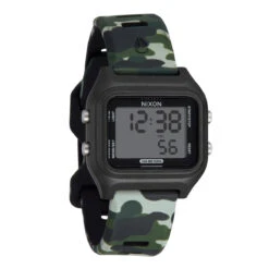 Nixon Ripper Watch - Black/Camo -DADDIES Skate Gear 191973299895 3