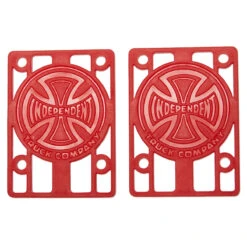 Independent Genuine Parts Risers - Red - 1/8"