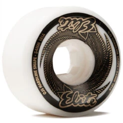 OJ Elite Hardline 101a Skateboard Wheels - White/Gold - 54mm