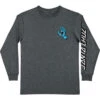 Santa Cruz Screaming Hand Long Sleeve T-Shirt - Dark Heather 2 Santa Cruz Screaming Hand Long Sleeve T-Shirt - Dark Heather -DADDIES Skate Gear 193172391134 1