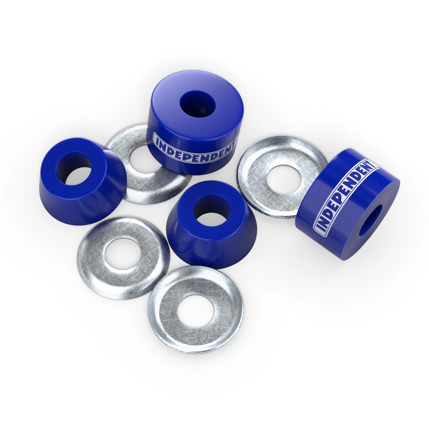 Independent Genuine Parts Original Cushions Medium 92a Bushings - Blue 4 Independent Genuine Parts Original Cushions Medium 92a Bushings - Blue - Image 2