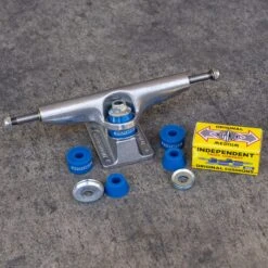 Independent Genuine Parts Original Cushions Medium 92a Bushings - Blue 8 Independent Genuine Parts Original Cushions Medium 92a Bushings - Blue -DADDIES Skate Gear 193172441617 3