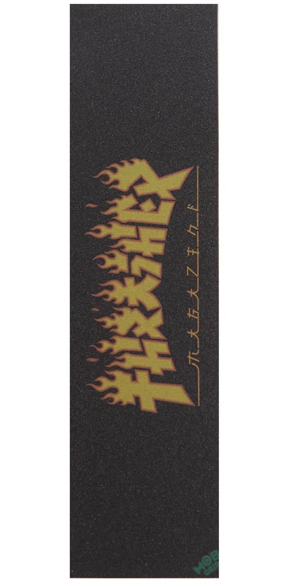 Mob X Thrasher Monster Flame Grip Tape - Black 3 Mob X Thrasher Monster Flame Grip Tape - Black