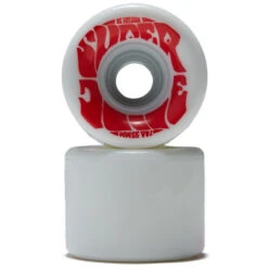 OJ Mini Super Juice 78a Skateboard Wheels - White/Red - 55mm -DADDIES Skate Gear 193172524631 2