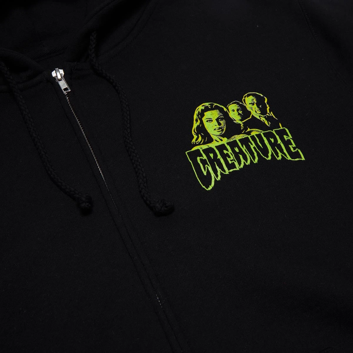 Creature Prequel Zip Hoodie - Black 5 Creature Prequel Zip Hoodie - Black - Image 3