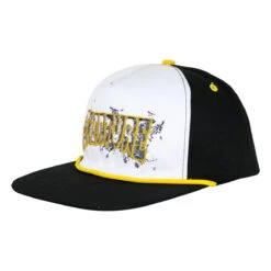 Creature Inferno Snapback Hat - White/Gold