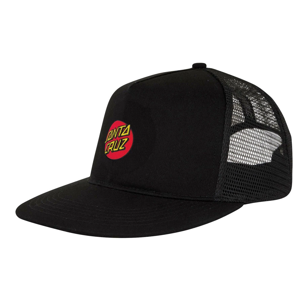 Santa Cruz Cruz Embroidered Trucker Hat - Black 3 Santa Cruz Cruz Embroidered Trucker Hat - Black