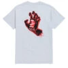 Santa Cruz Screaming Hand T-Shirt - Ash/Black/Red 1 Santa Cruz Screaming Hand T-Shirt - Ash/Black/Red -DADDIES Skate Gear 193172538256 1