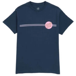 Santa Cruz Other Dot T-Shirt - Dusk Blue/Gum