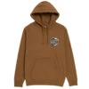 Santa Cruz Wave Dot Hoodie - Saddle/Dark Grey 2 Santa Cruz Wave Dot Hoodie - Saddle/Dark Grey -DADDIES Skate Gear 193172538652 1