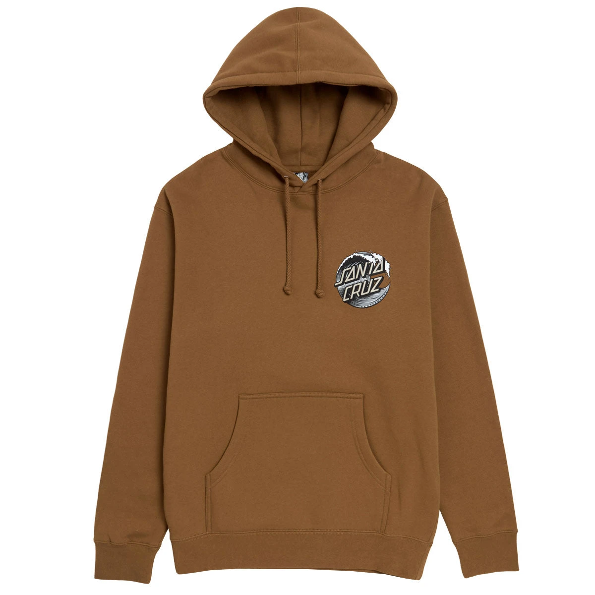Santa Cruz Wave Dot Hoodie - Saddle/Dark Grey 3 Santa Cruz Wave Dot Hoodie - Saddle/Dark Grey