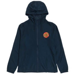 Santa Cruz Cruz Windbreaker Jacket - Classic Navy